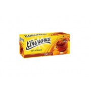 100 ПАК/Чай "Хвилинка" 100ф/п*1,5г чорний байховий 24шт.ящ